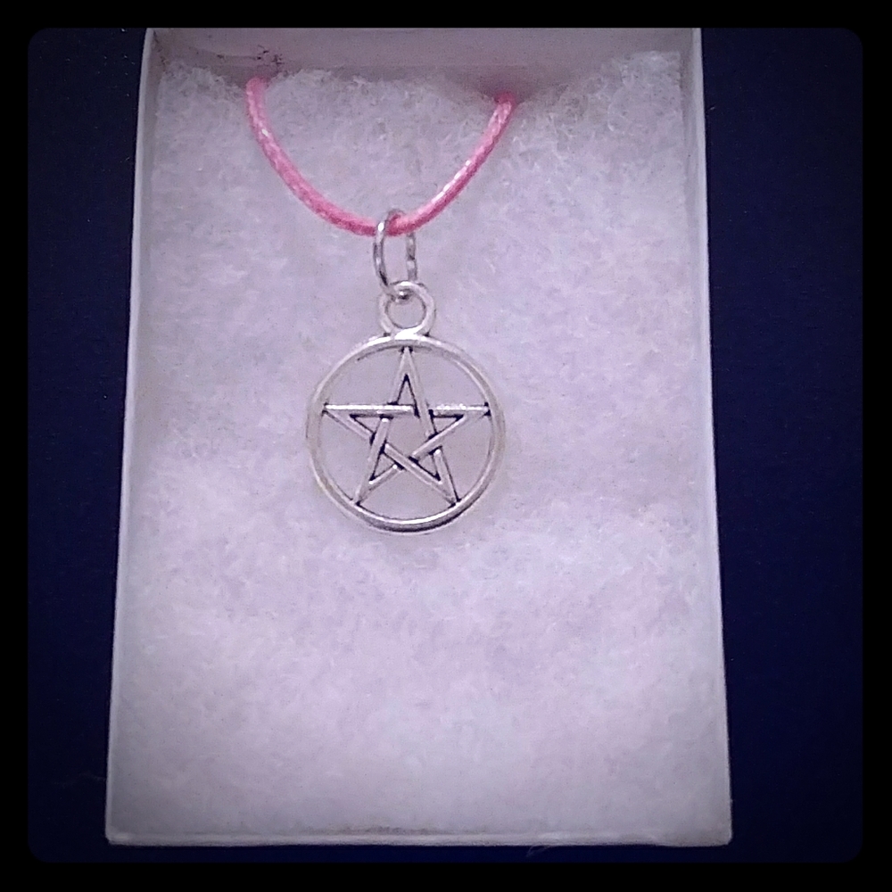 Silver Pentagram Necklace